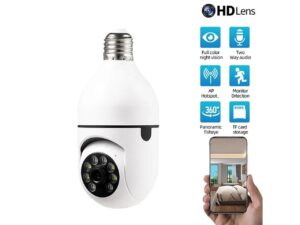 Cámara de seguridad para el hogar inteligente Blanco